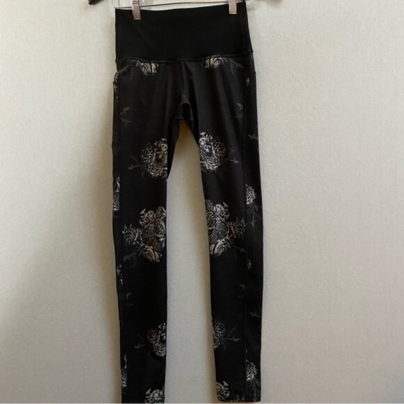 RYU floral printed workout yoga leggings Sz XS - Picture 2 of 9